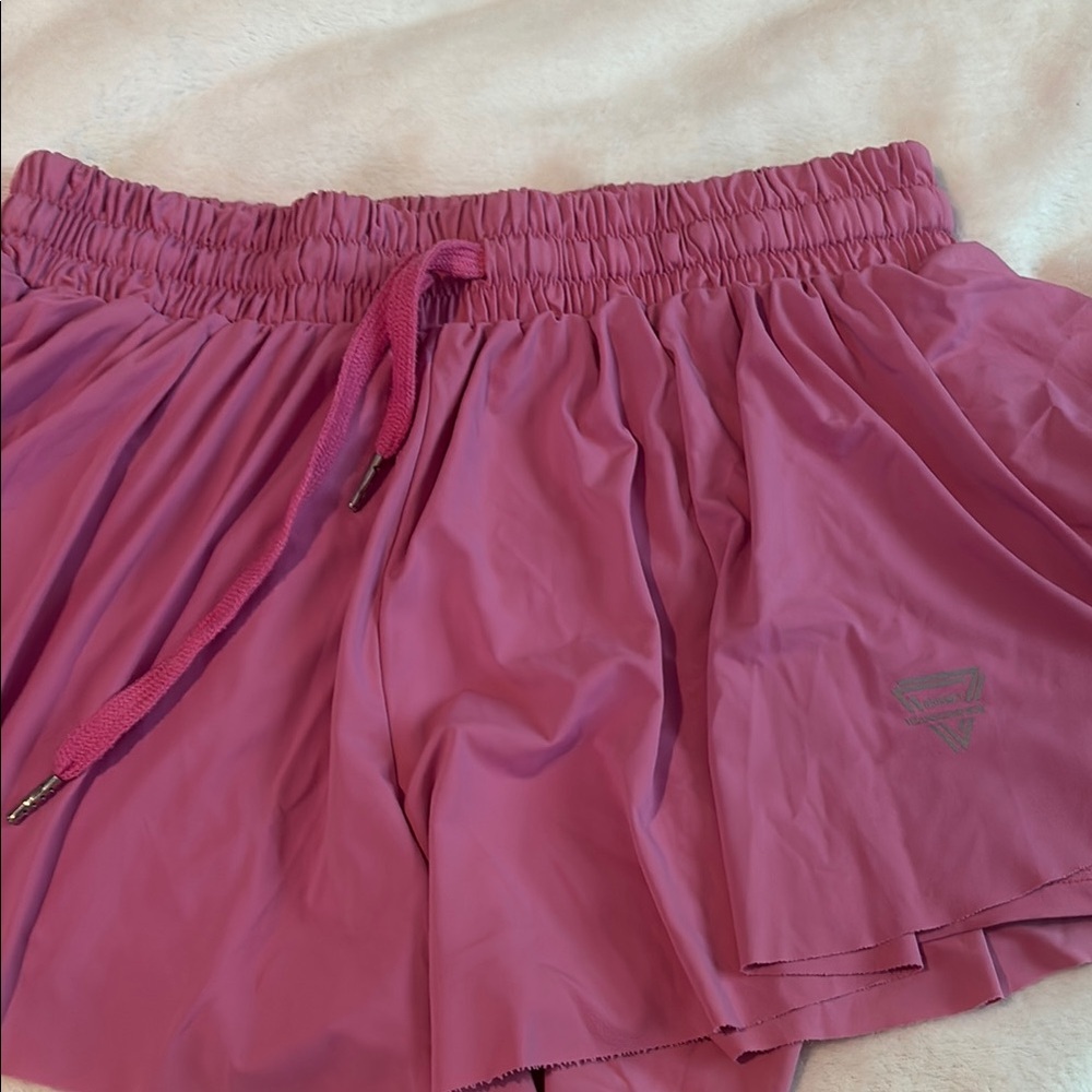 Women's Pink Butterfly Shorts